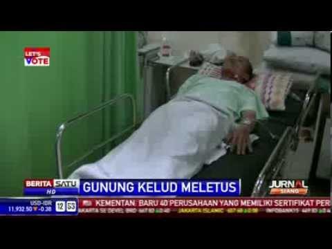 Satu Tewas, Puluhan Luka Parah Akibat Erupsi Gunung Kelud