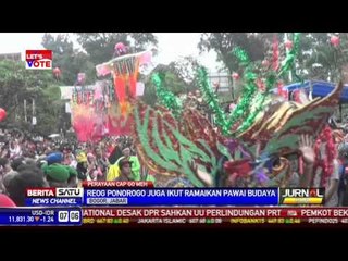 Reog Ponorogo Berbaur di Perayaan Cap Go Meh
