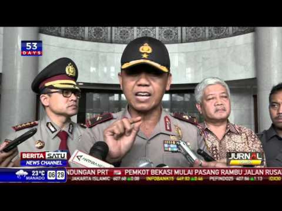 Polri Gelar Simulasi Pengamanan Sidang Putusan Pemilu