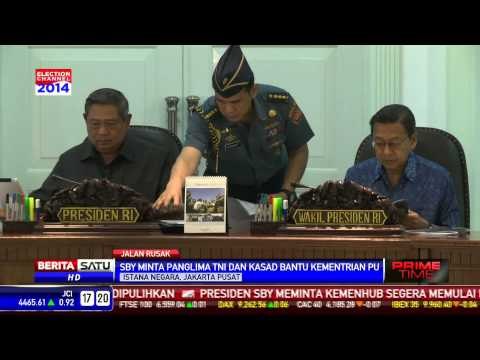 Presiden SBY Minta Perbaikan Jalur Pantura Dipercepat