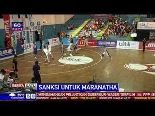 Gunakan Pemain Ilegal, Tim Basket Putra Maranatha Didiskualifikasi