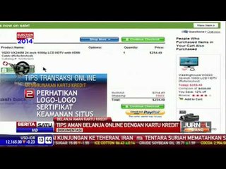 Tips Aman Belanja Online dengan Kartu Kredit