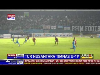 Timnas U-19 Menang 3-2 dari Tim Pra PON DIY