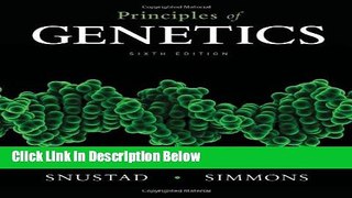 Books Principles of Genetics Full Online