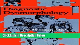 Books Diagnostic Dysmorphology Free Download