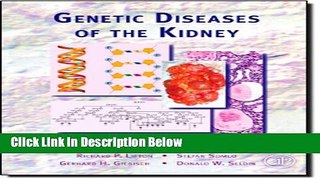 Books Genetic Diseases of the Kidney Free Online