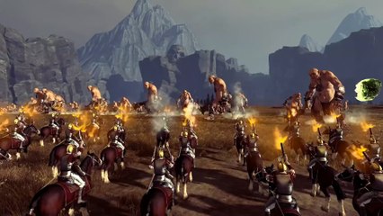 Total War  Warhammer - Giant Invasion (40 Giants vs Empire Army)