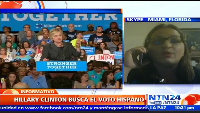 “Va a haber una mezcla de voto castigo contra Trump y un voto a favor de Clinton que pudiera llevarla a la presidencia”: