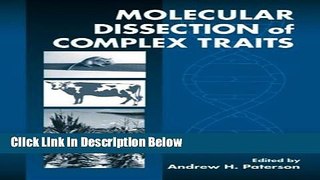 Ebook Molecular Dissection of Complex Traits Full Online