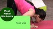 Push Ups | Sonali Shivlani | Post Natal Workouts