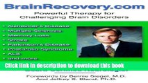 [Popular] Brainrecovery.Com: Powerful Therapy for Challenging Brain Disorders Kindle Free