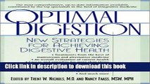[Popular] Optimal Digestion : New Strategies for Achieving Digestive Health Kindle OnlineCollection