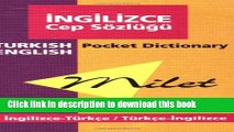 [Download] Milet Pocket Dictionary (Englishâ€“Turkish   Turkishâ€“English) Kindle Collection
