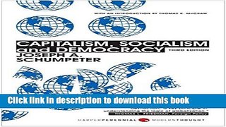 [Download] Capitalism, Socialism, and Democracy: Third Edition Kindle Online