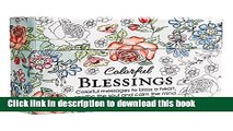[Download] Coloring Cards Colorful Blessings Kindle Free