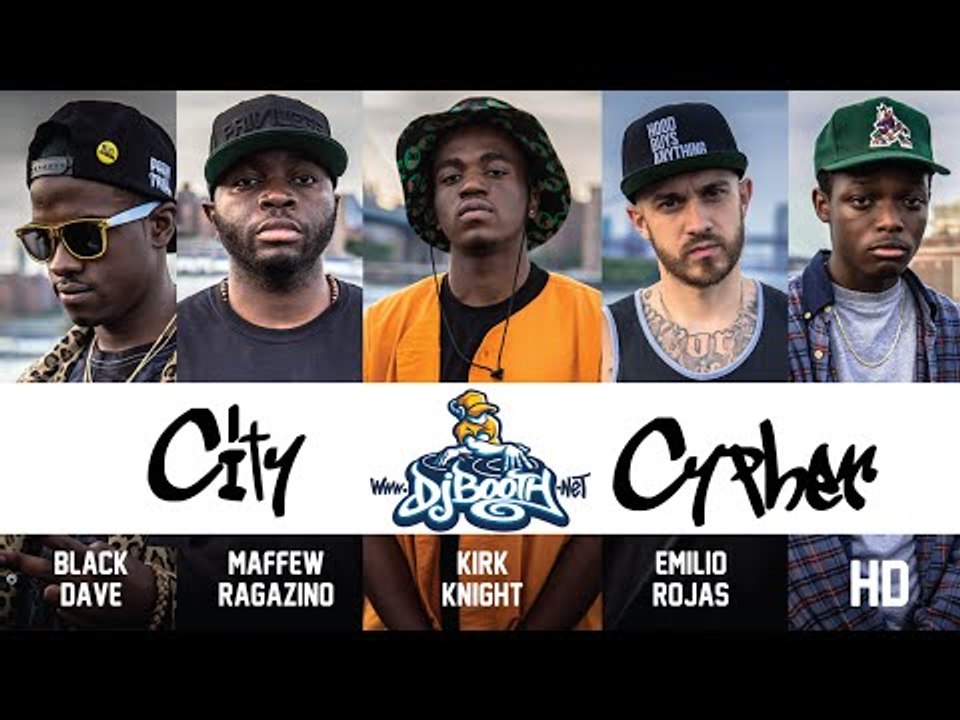 DJBooth City Cypher (ft. Emilio Rojas, Maffew Ragazino, Black Dave, HD & Kirk Knight)