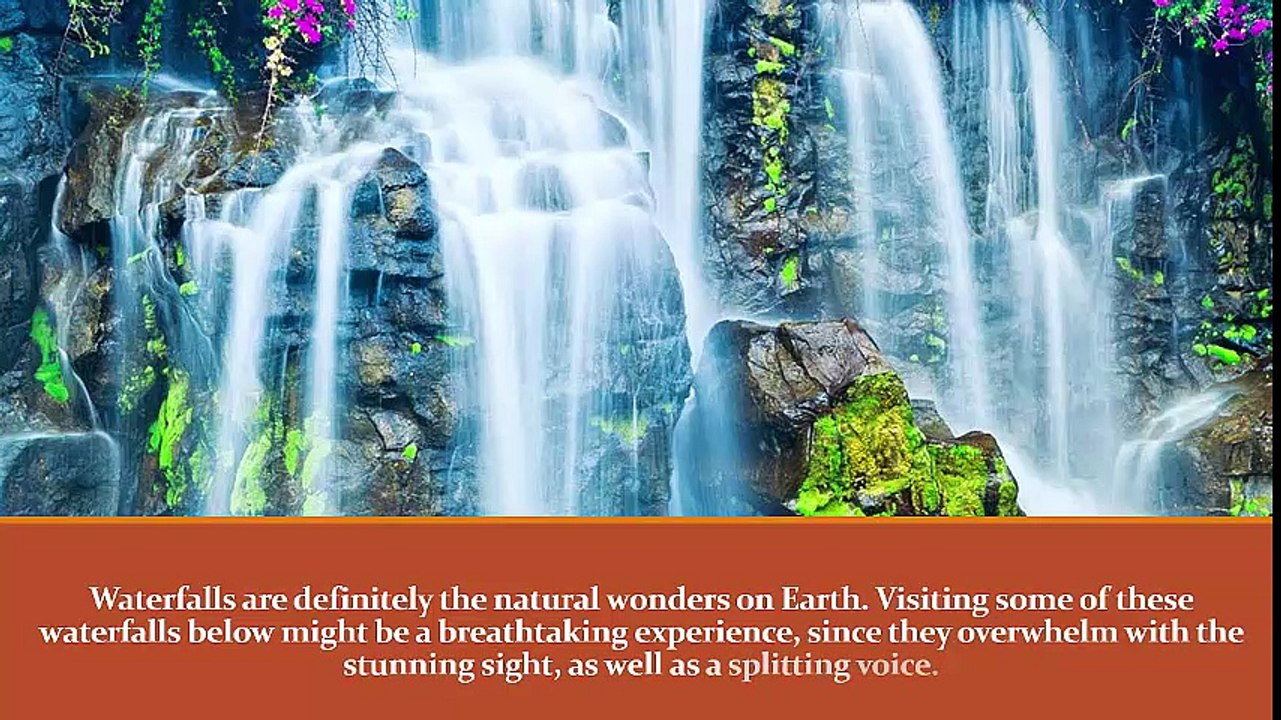 See The World’s 5 Amazing Waterfalls By Amir Najam