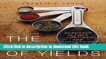 [Download] The Book of Yields: Accuracy in Food Costing and Purchasing Paperback Collection