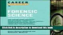 [Popular Books] Career Opportunities in Forensic Science (Career Opportunities (Paperback)) Free