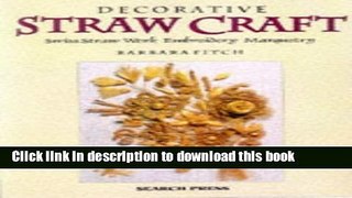 [Download] Decorative Straw Craft Paperback Free