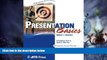 Big Deals  Presentation Basics (ASTD Training Basics)  Best Seller Books Most Wanted