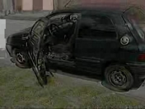 Ma realisation de leds rainbows dans ma clio 1