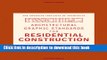 [Download] Architectural Graphic Standards for Residential Construction Hardcover Online