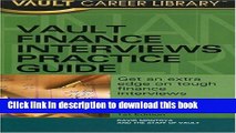 [PDF] Vault Finance Interviews Practice Guide Full Online