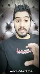 Guy Harsh Words For Amir Liaquat And His Show