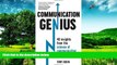 Must Have  Communication Genius: 40 Insights From the Science of Communicating  READ Ebook Full