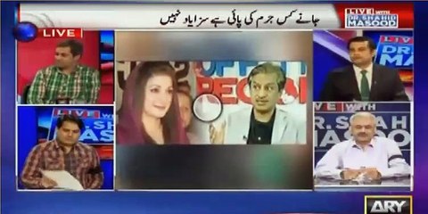 Sabir Shakir Indirectly Calls Najam Sethi And Absar Alam As "Laanati" in Live Show