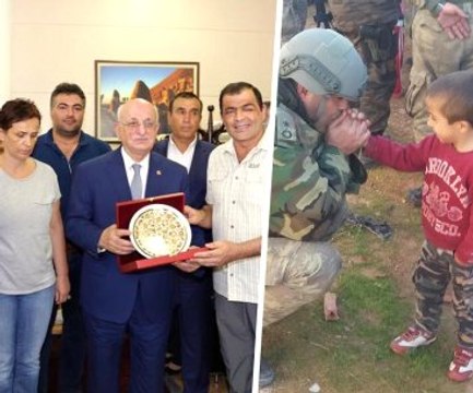 Nusaybin Gazisi Binbaşı Necmettin Tetik Görevinin Başına Döndü