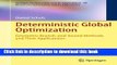 [Download] Deterministic Global Optimization: Geometric Branch-and-bound Methods and their