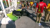 JO de Rio : une caméro tombe sur des passants