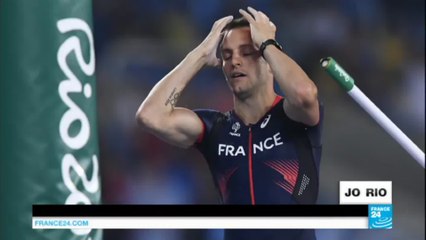 Rio 2016 : Renaud Lavillenie en argent, Aurélie Müller disqualifiée,... Jour 9, la déception