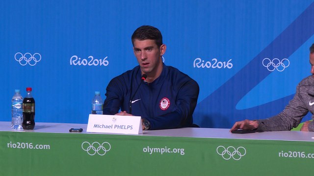 Heureux , Phelps tire sa révérence