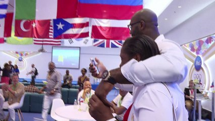 Teddy Riner, jamais sans sa mère
