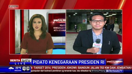 Suasana Jelang Pidato Presiden Terkait RAPBN 2017