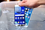 Samsung Galaxy S7 vs iPhone 6S Water Test! Actually Waterproof