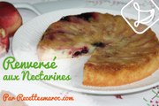 Gâteau Renversé aux Nectarines - Upside Down Nectarine Cake - كيكة الدراق المقلوبة