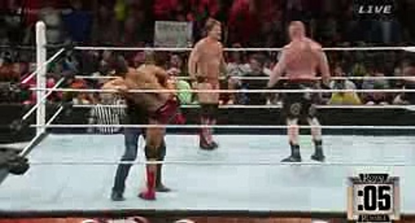 Wwe Raw 18 July 2016 The Wyatt Family Return on Royal Rumble 2016 attack Brock Lesnar full HD