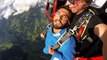 Bollywood Actor Ranveer Singh's Crazy Sky Diving Stunt Video