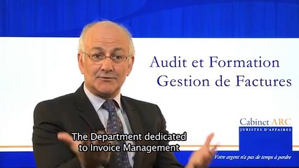 Denis Le Bossé présente le Cabinet ARC, spécialiste du recouvrement