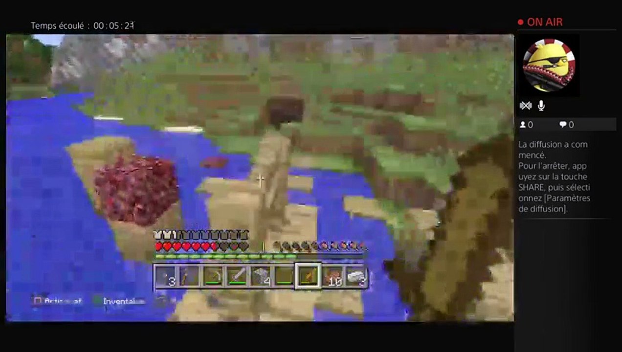 Aventure minecraft ep2 le nouveau passager!!! (16)