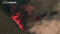 Wildfire destroys scores of homes in Northern California
