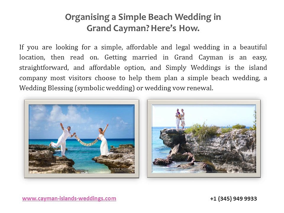 How to Organize a Simple Yet Perfectly Legal Wedding in the Cayman Islands