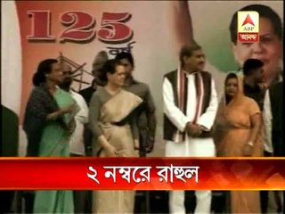 Rahul Gandhi becomes the Vice President of congress