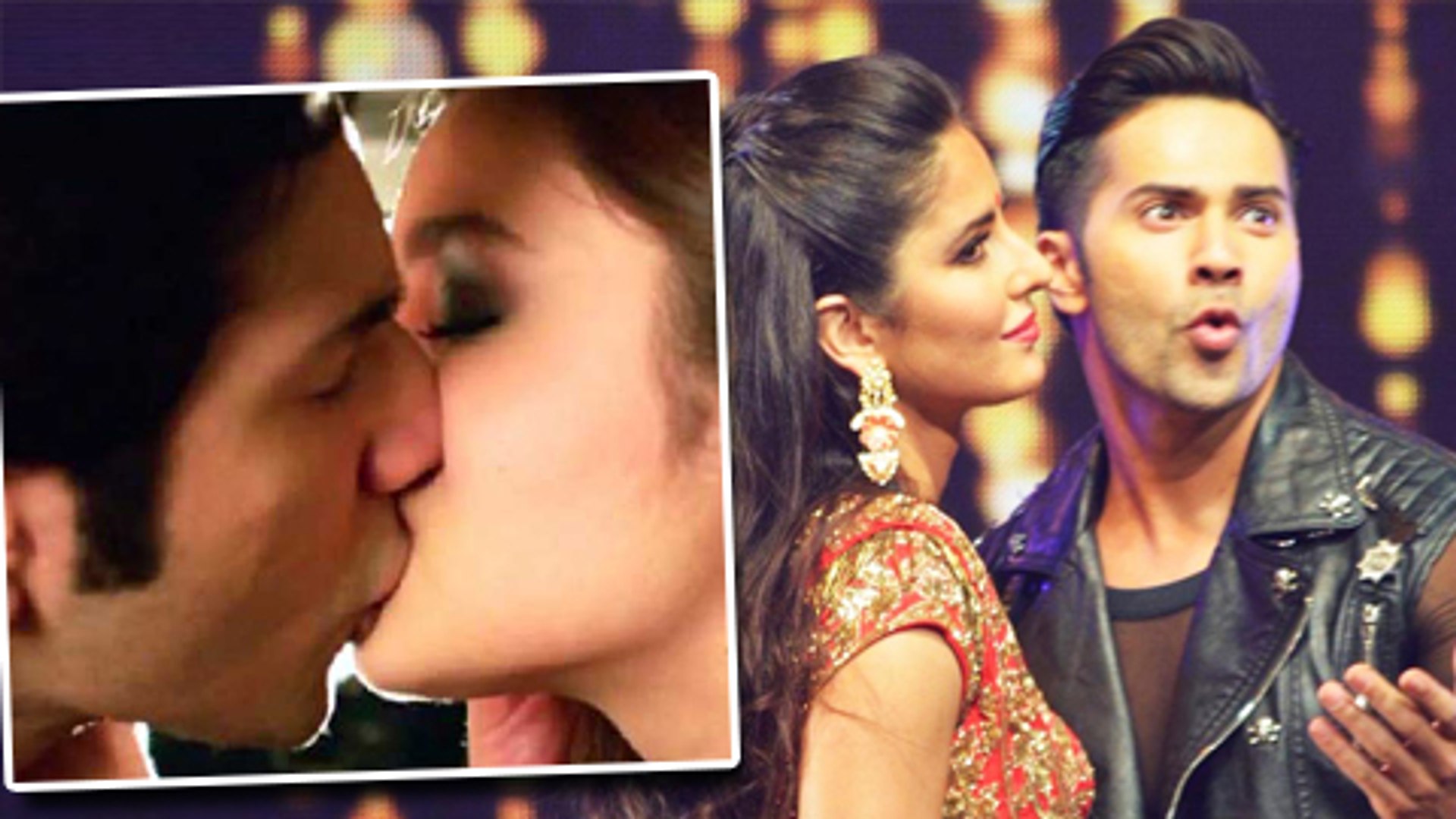 CAUGHT! Katrina Kaif KISSING Varun Dhawan, Romantic Dance - video  Dailymotion