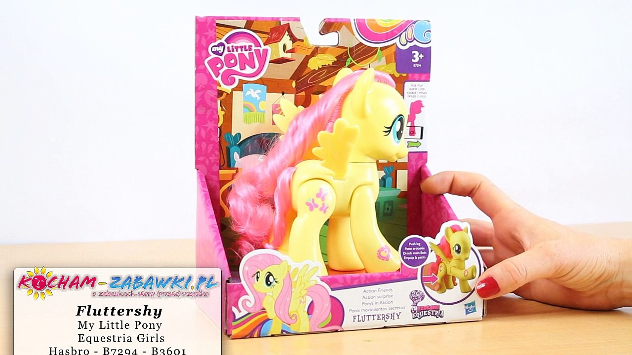 Hasbro - My Little Pony - Explore Equestria - Poznaj Aktywnego Kucyka Fluttershy - B7294 B3601