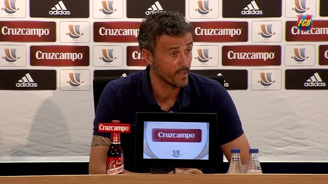 Luis Enrique: Queremos golpear primero